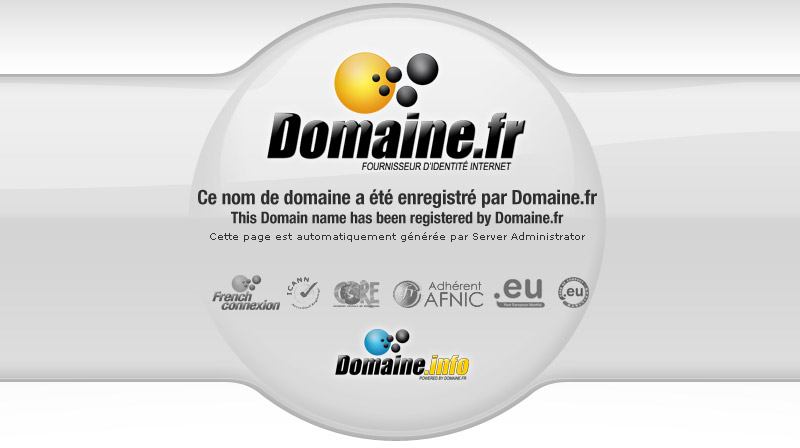 domaine.fr fournisseur d'identit&eacute; internet
